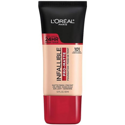 LOREAL - BASE DE MAQUILLAJE L'ORÉAL PARIS INFALLIBLE PROMATTE  - IVORY
