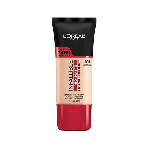 LOREAL - BASE DE MAQUILLAJE L'ORÉAL PARIS INFALLIBLE PROMATTE  - IVORY 101