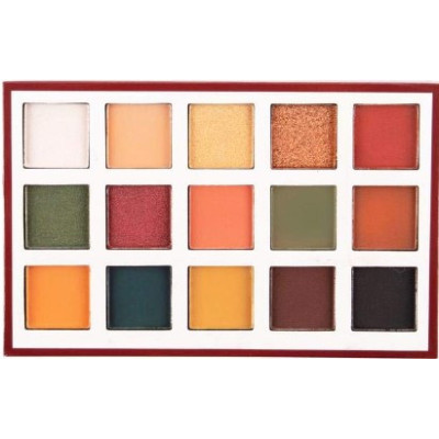 Beauty Creations - Paleta De 15 Sombras -EMERALD