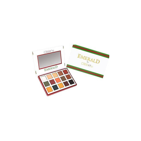 Beauty Creations - Paleta De 15 Sombras -EMERALD
